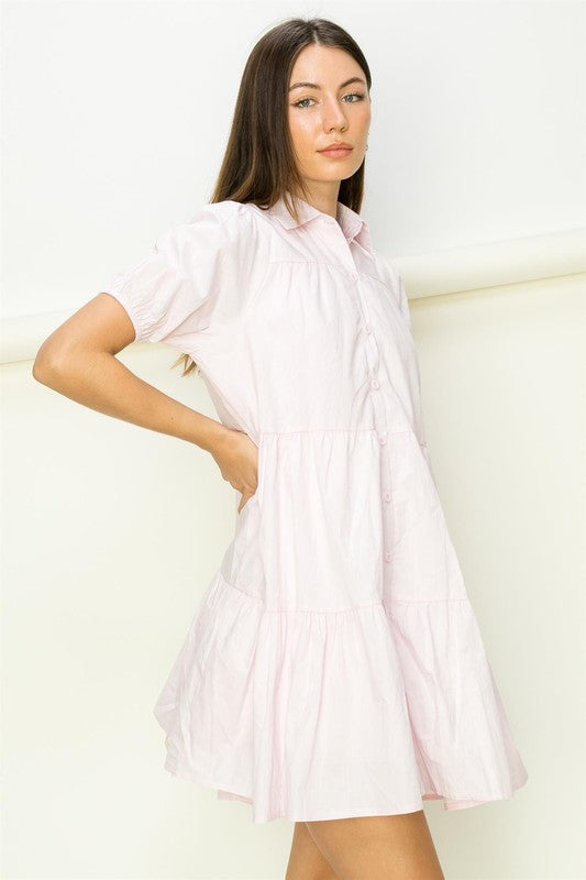 Not Your Girl Tiered Mini Dress