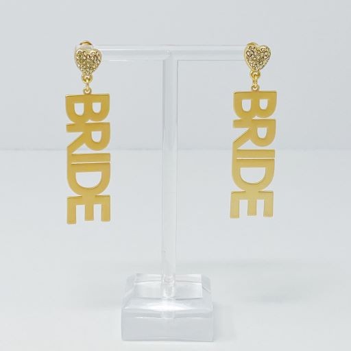 "Say I Do" Bride Earrings