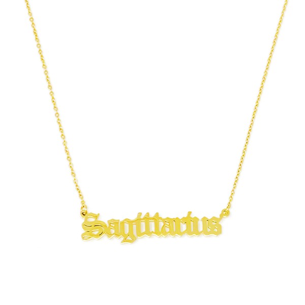 Zodiac Sign Necklace