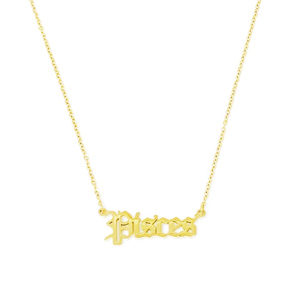 Zodiac Sign Necklace