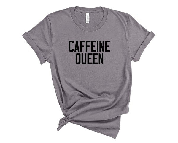 "Caffeine Queen" Crewneck Tee