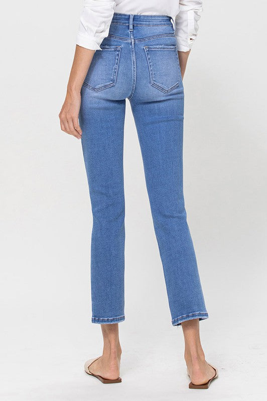 Cropped Slim Cut Jeans