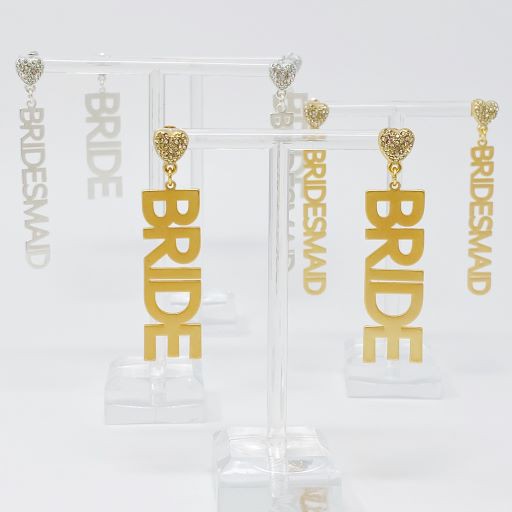 "Say I Do" Bride Earrings