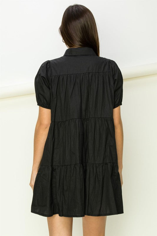 Not Your Girl Tiered Mini Dress