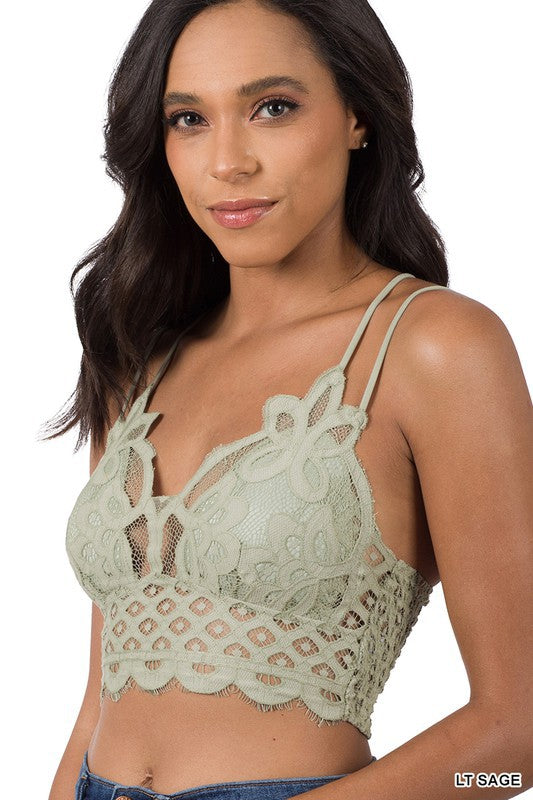 Crochet Lace Bralette