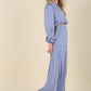 Satin Two-Piece Mermaid Dress Set
