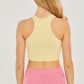 Cropped Seamless Tank Top