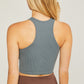 Cropped Seamless Tank Top