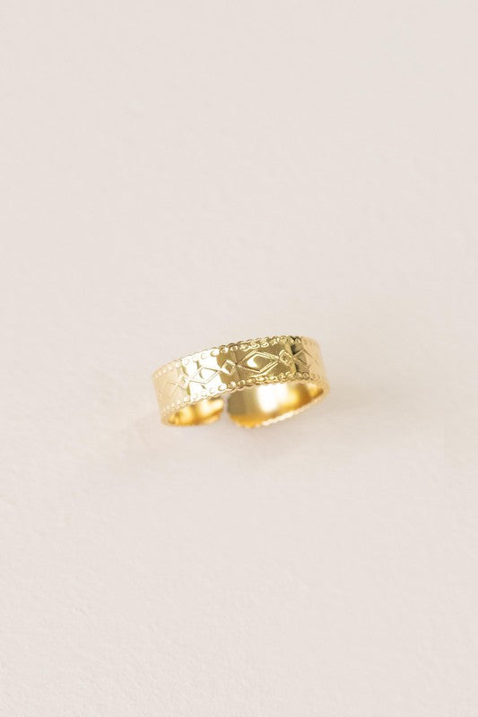 Dol Gold Plated Ring
