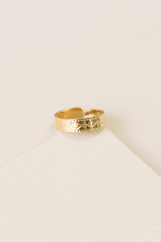 Dol Gold Plated Ring