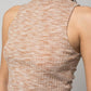 Sleeveless Mock Neck Top