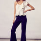 Ruffle Peplum Top
