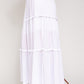 Tiered Midi Skirt