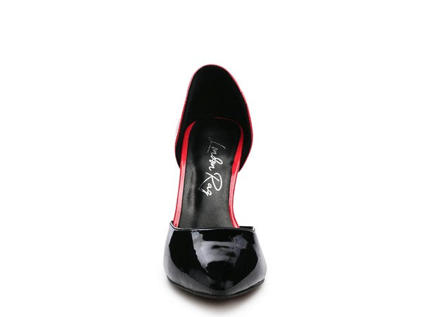 Color Block Stiletto Heels