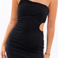One Shoulder Midi Dress