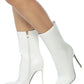 Stellara Metallic Stiletto Ankle Boot