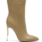 Stellara Metallic Stiletto Ankle Boot