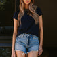 Distressed Mom Shorts