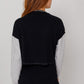 Long Sleeve Contrast Top