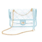 Quilted Clear Bag