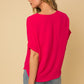 Elevated V Neck Blouse