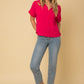 Elevated V Neck Blouse