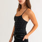 Hot Fix Sleeveless Bodysuit