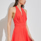 Halter Neck Wide Leg Romper