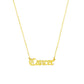 Zodiac Sign Necklace