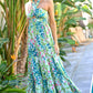 Printed Sleeveless Maxi Dress
