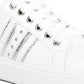 Claude Faux Leather Back Panel Detail Sneakers