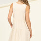 Good Girl Sleeveless Tiered Mini Dress