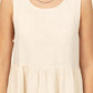 Good Girl Sleeveless Tiered Mini Dress