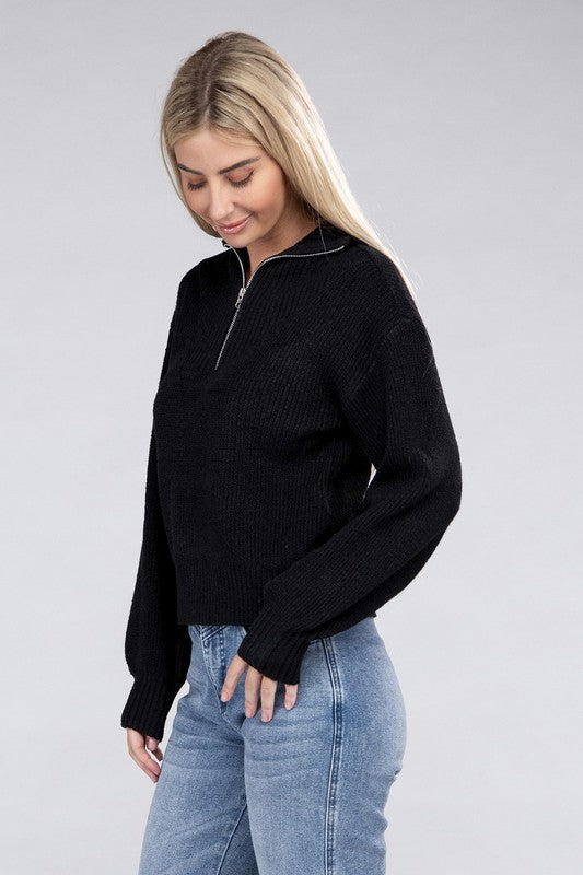 Cozy Half-Zip Pullover